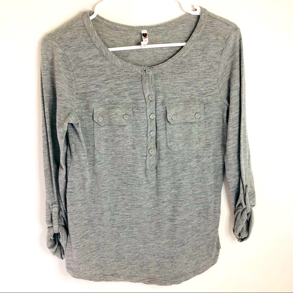 Puff 3/4 Sleeve Blouse